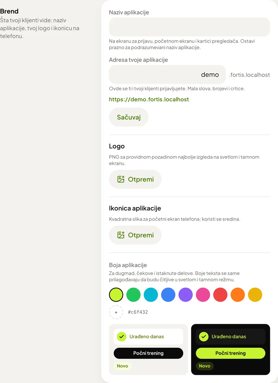 Your app