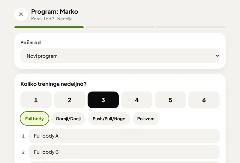 A program wizard